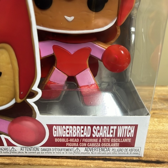 Marvel Gingerbread Scarlet Witch Funko Pop - Picture 2 of 5